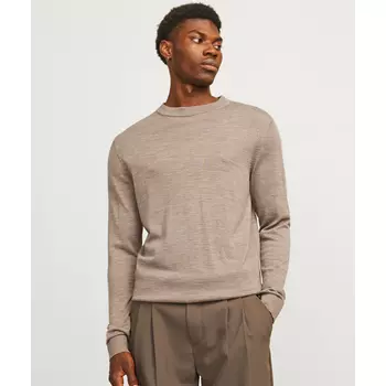 Jack & Jones Premium JPRCCMERINO stickad tröja med merinoull