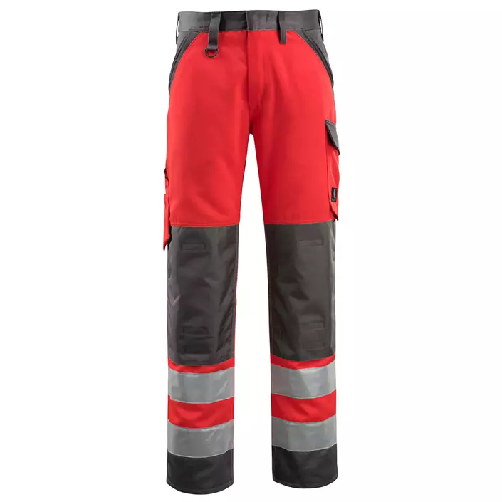 Mascot Safe Light Maitland work trousers, Hi-vis red/Dark anthracite, large image number 0