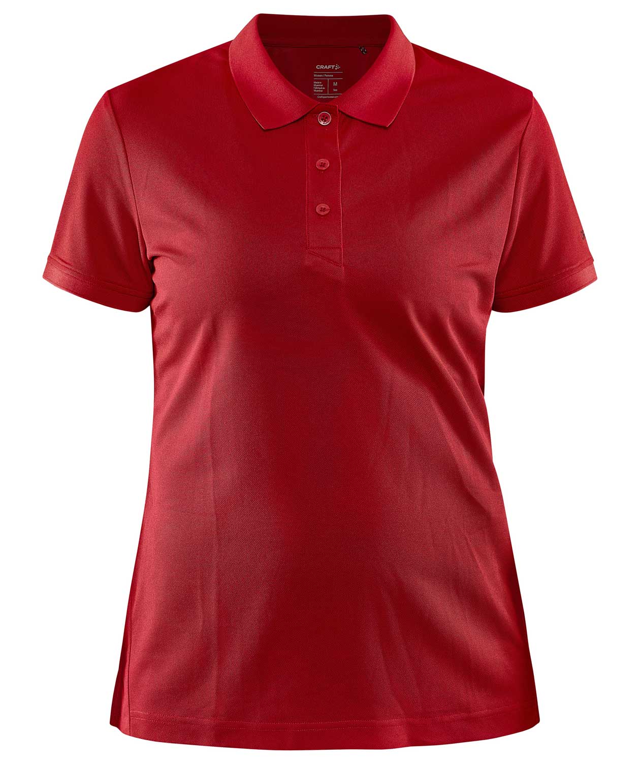 Craft Core Unify women's polo shirt, Red, Red, swatch
