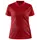 Craft Core Unify dame polo T-skjorte, Rød, Rød, swatch