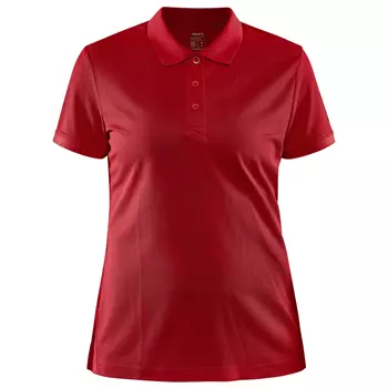 Craft Core Unify dame polo T-skjorte, Rød