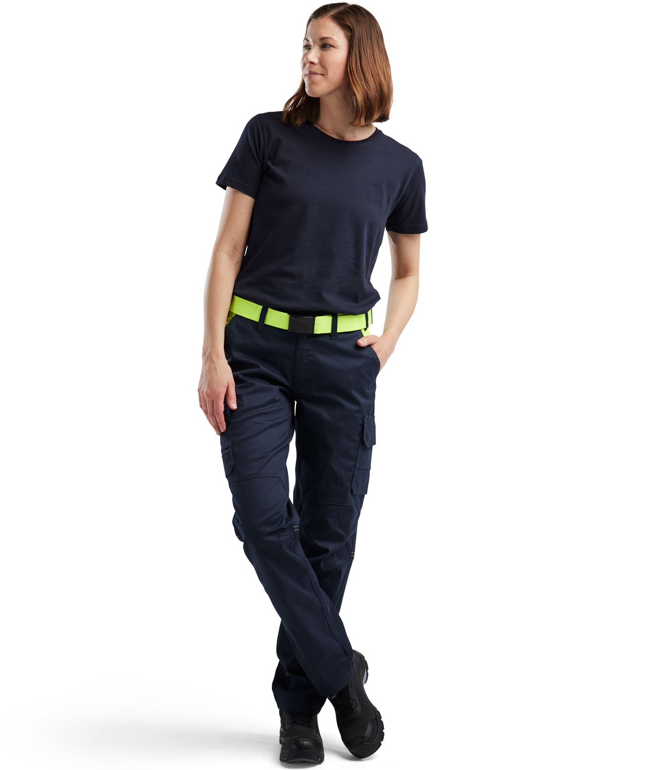 Bl&aring;kl&auml;der servicebyxa dam