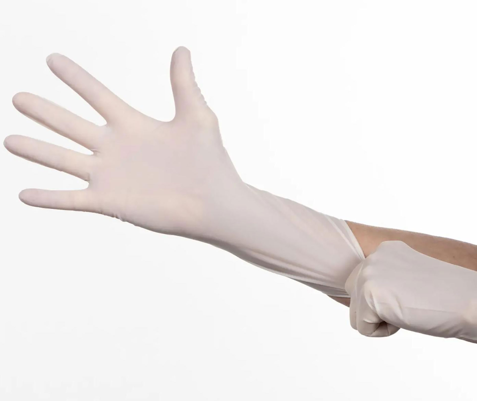 Tegera 5100 nitril eng&aring;ngshandskar 100 st, Vit, large image number 2