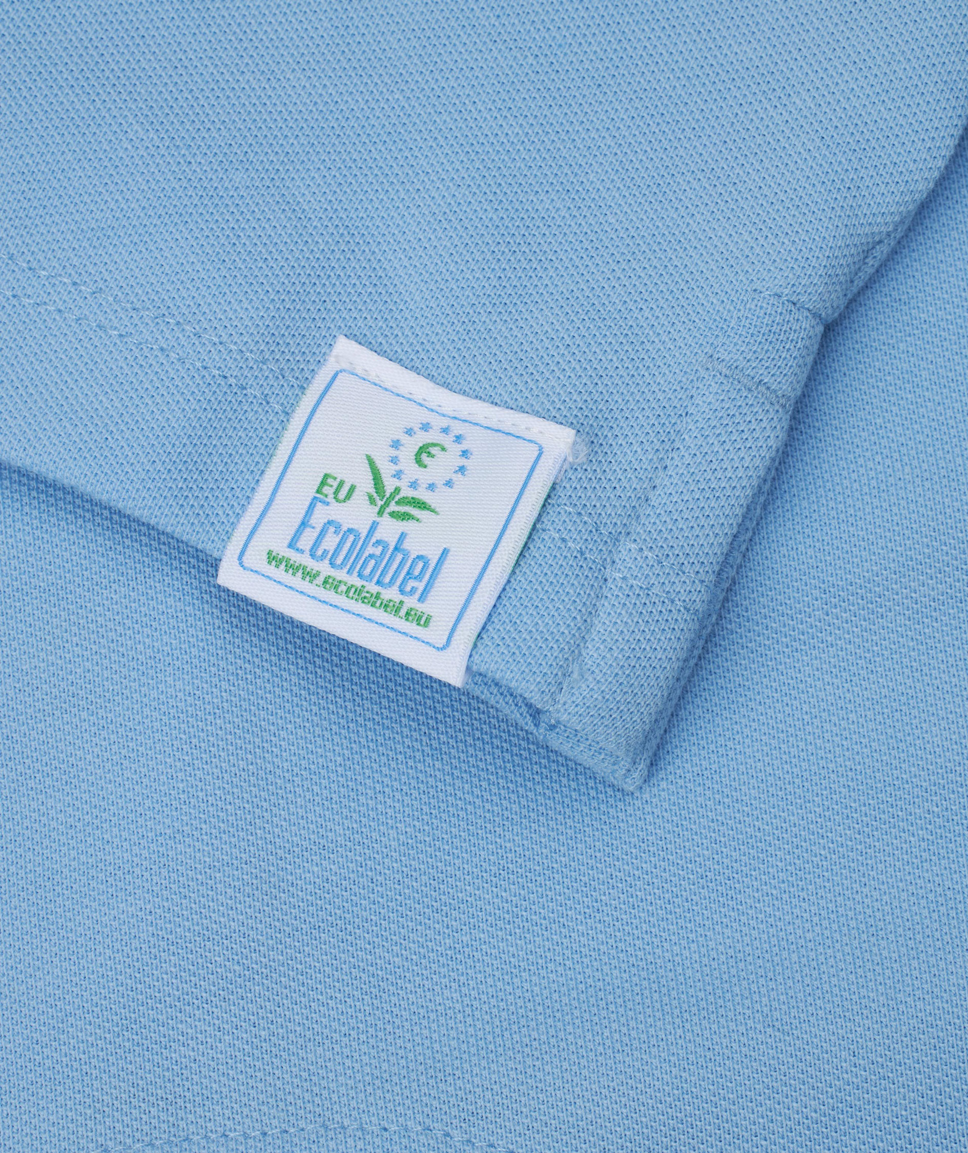 ID PRO wear CARE women&rsquo;s polo shirt, Light Blue, large image number 3