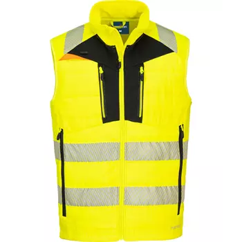 Portwest DX4 softshell vest, Hi-vis Yellow/Black