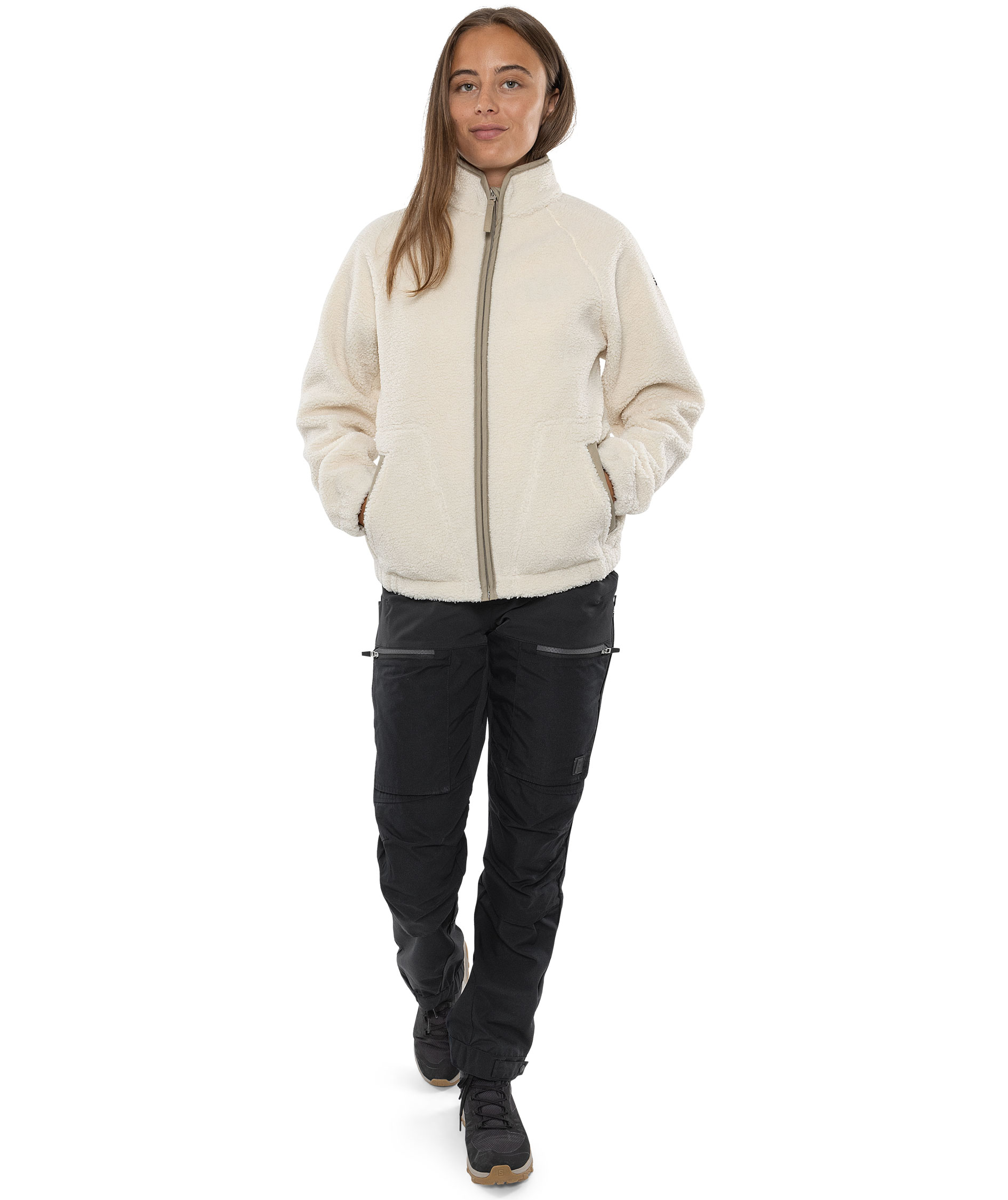 Fristads Copper women's fibre pile jacket, White