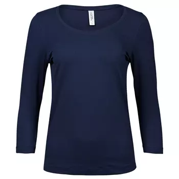 Tee Jays women's 3/4 sleeve T-shirt, Navy
