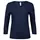 Tee Jays 3/4 långärm T-shirt dam, Navy, Navy, swatch
