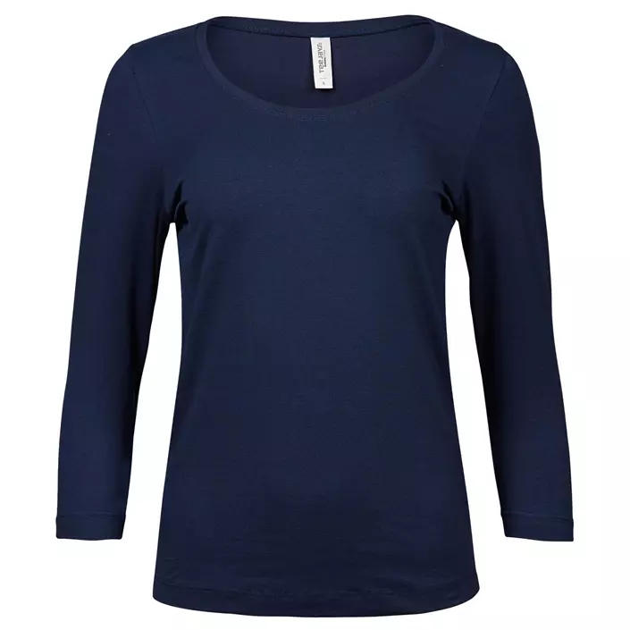 Tee Jays 3/4-ärmliges Damen T-Shirt, Navy, large image number 0