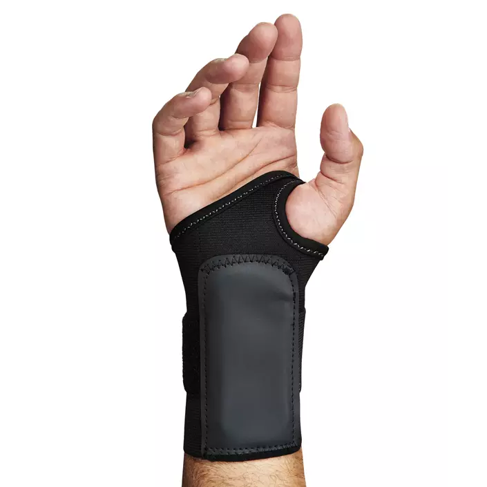 Ergodyne ProFlex 4000 single strap wrist support, Black, large image number 1