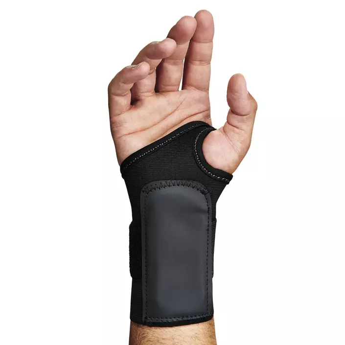Ergodyne ProFlex 4000 single strap wrist support, Black, large image number 1
