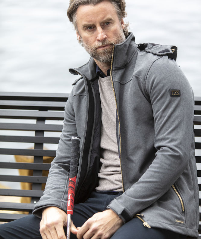 Cutter & Buck Whittier jacket, Anthracite melange, large image number 1