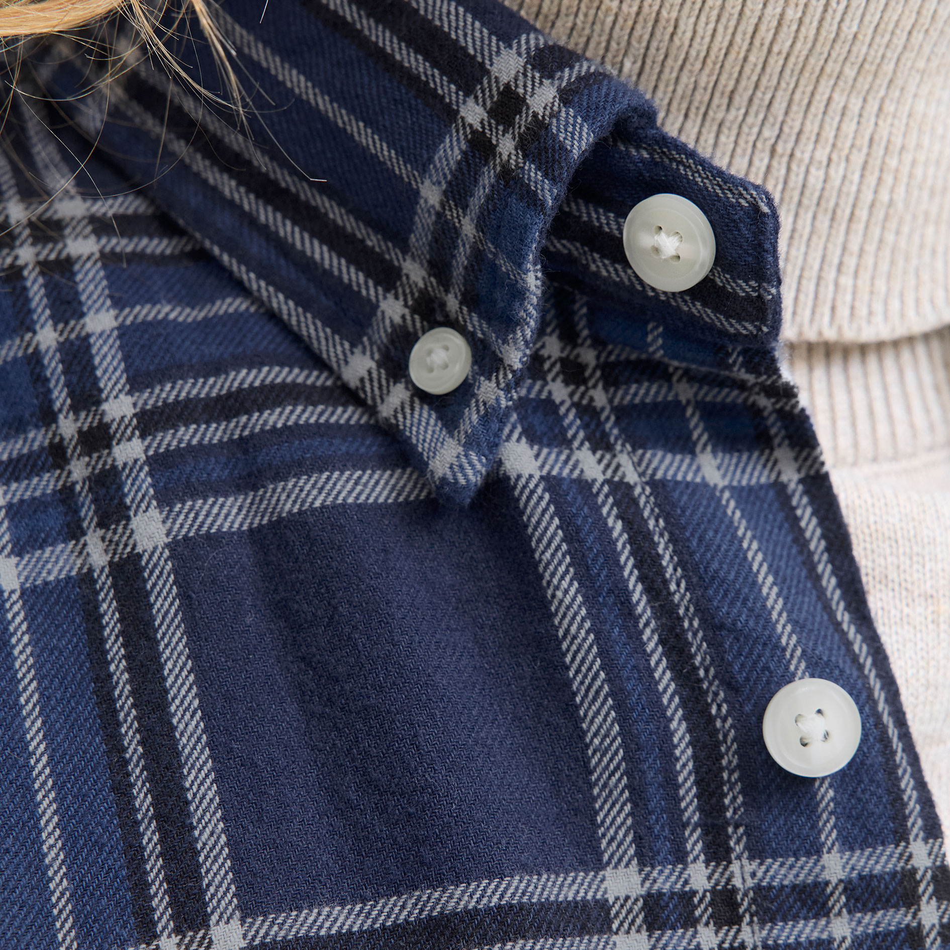 Jack & Jones Premium JPRBLUBROOK CHECK shirt, Dark navy, large image number 4