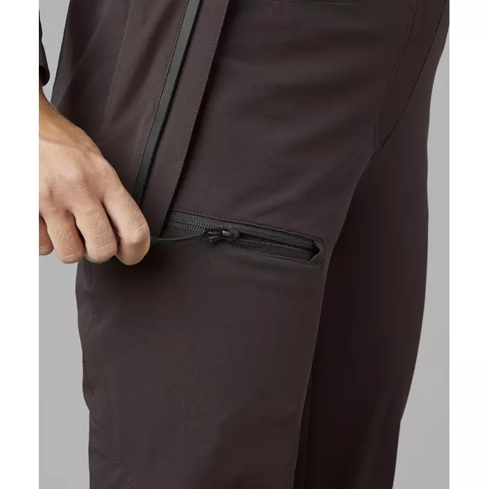 Seeland Dog Active women's trousers, Dark brown, large image number 3