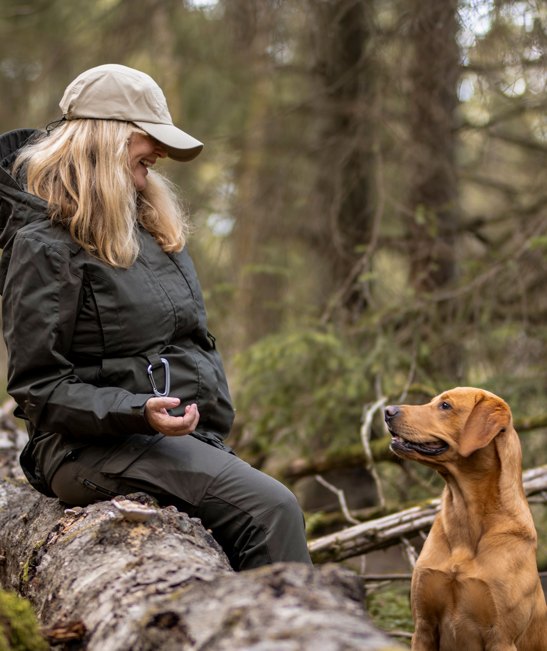 Pinewood Dog Sports Trainer damejakke, Black