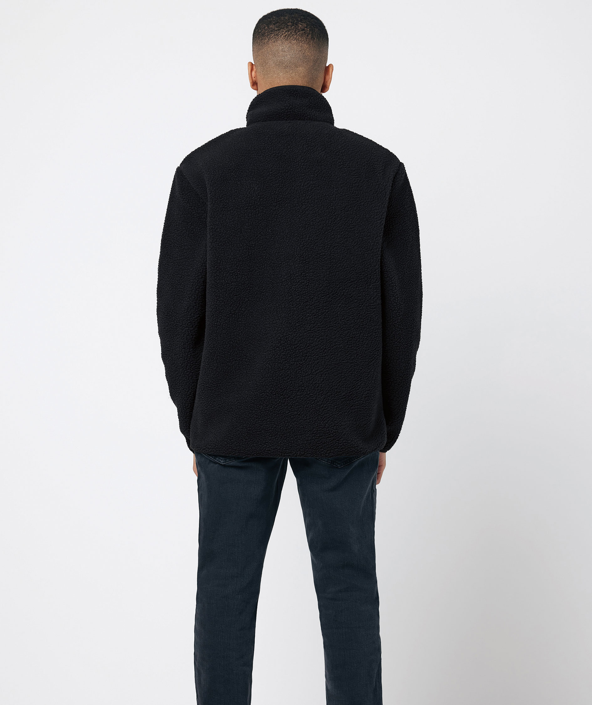 Iqoniq Diran pile fleece jacket, Black, large image number 3