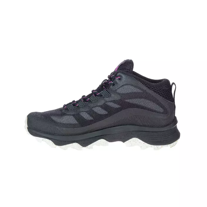 Merrell Moab Speed Mid GTX dame vandrestøvletter, Black, large image number 1