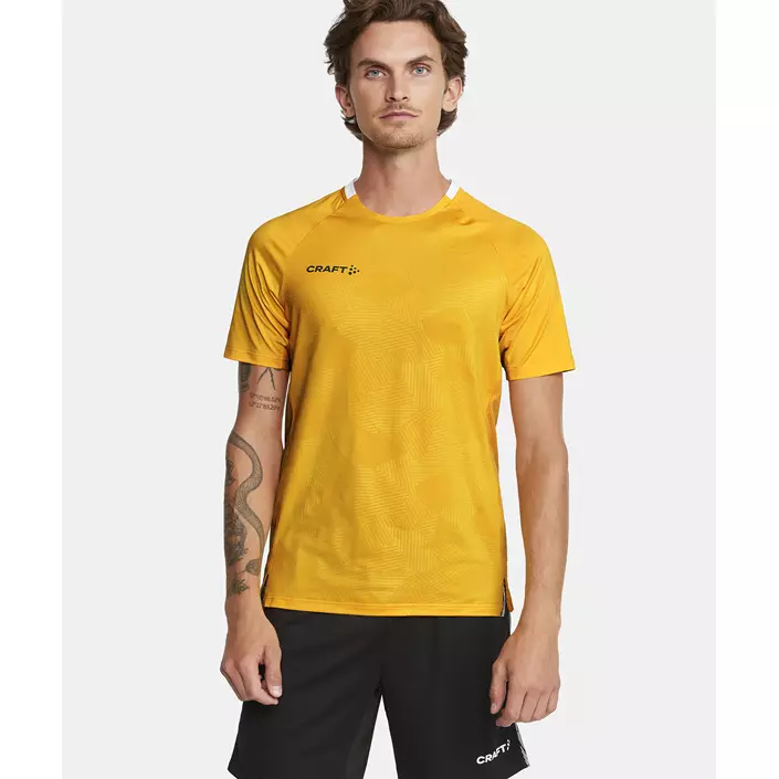 Craft Premier Solid Jersey T-skjorte, Sweden yellow, large image number 5