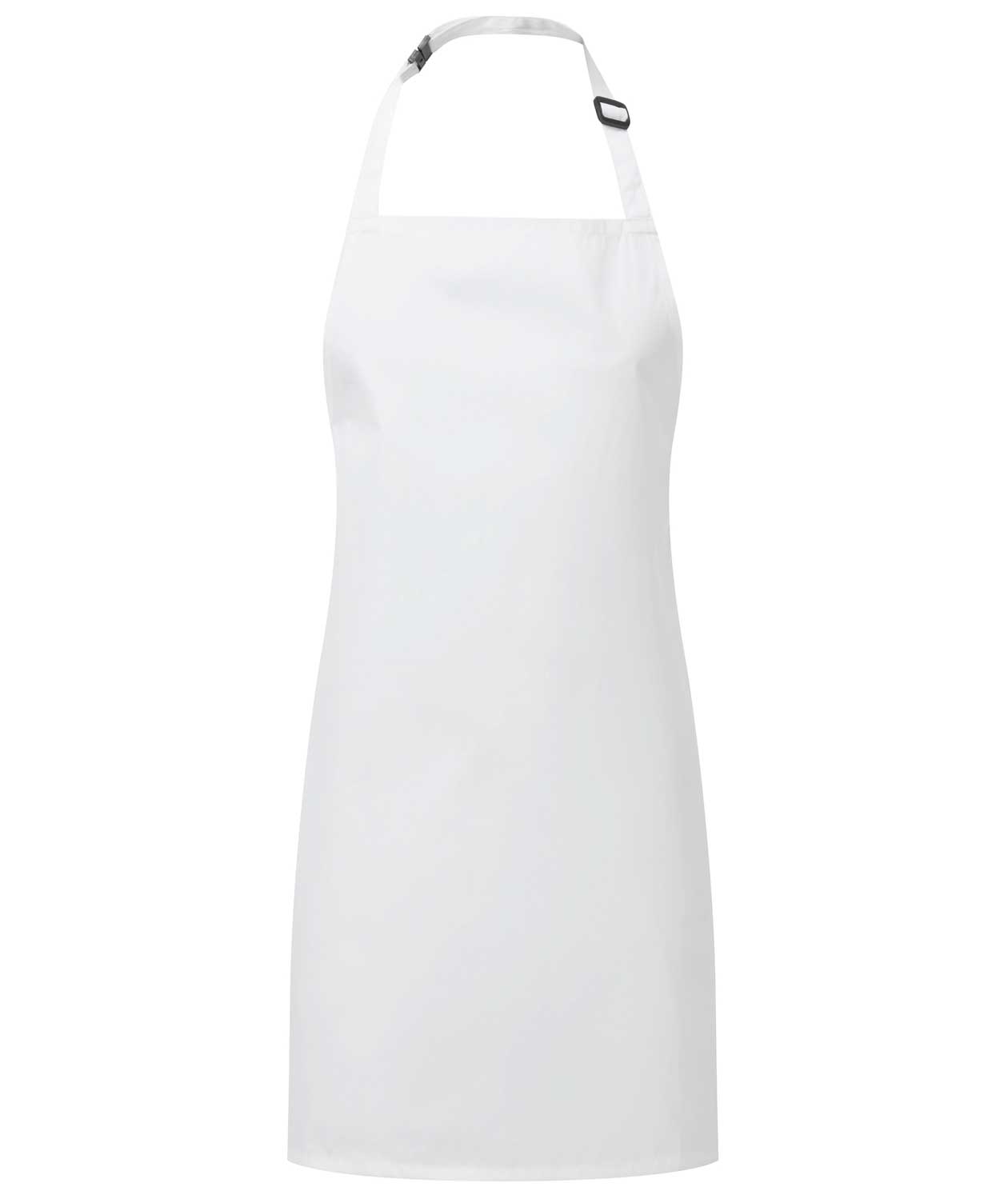 Premier P145 bib apron for kids, White