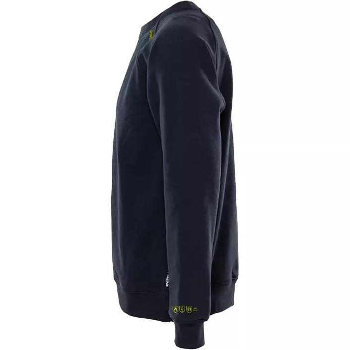 Fristads Flamestat sweatshirt 7180 MFRN, Mørk Marine, large image number 3