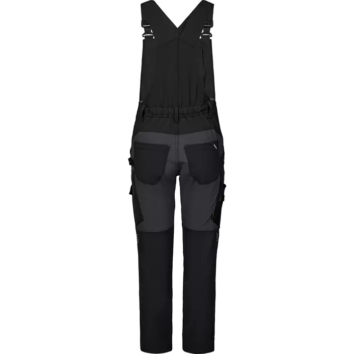 Engel Entire hängselbyxa full stretch dam, Black/Anthracite Grey, large image number 3