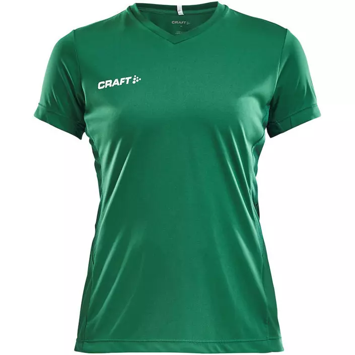 Craft Squad Jersey Solid dame T-shirt, Grøn, large image number 0