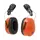 Kramp helmet mounted ear defenders, Orange, Orange, swatch