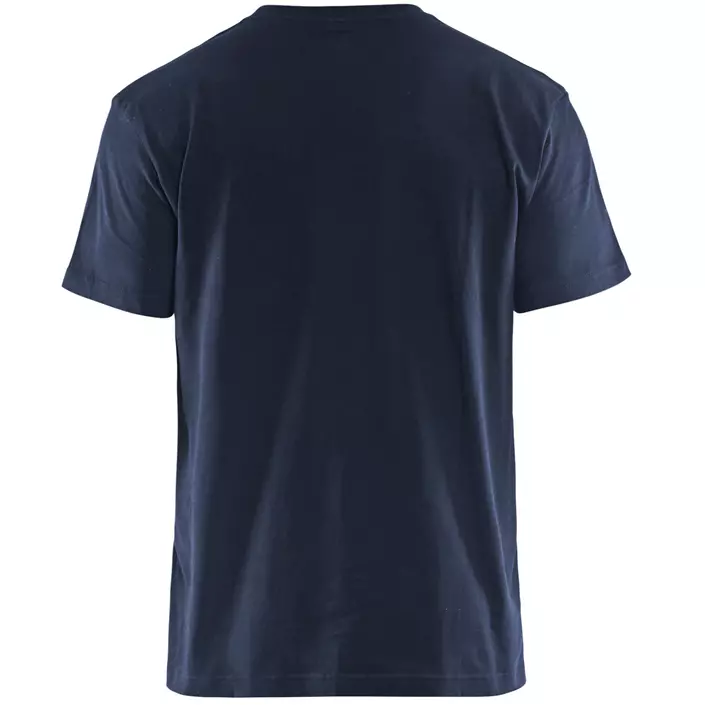 Blåkläder Unite T-Shirt, Dunkel Marine Blau/Schwarz, large image number 1