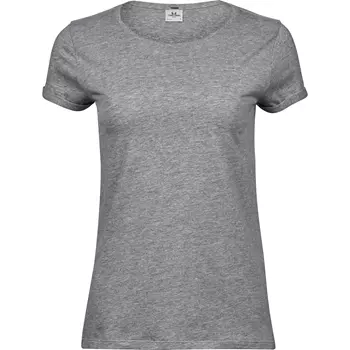Tee Jays roll-up women's T-shirt, Grey