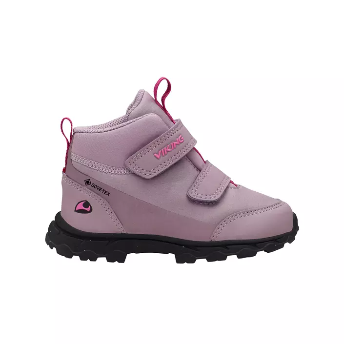 Viking Ask Mid F GTX boots for kids, Dusty Pink/Magenta, large image number 0