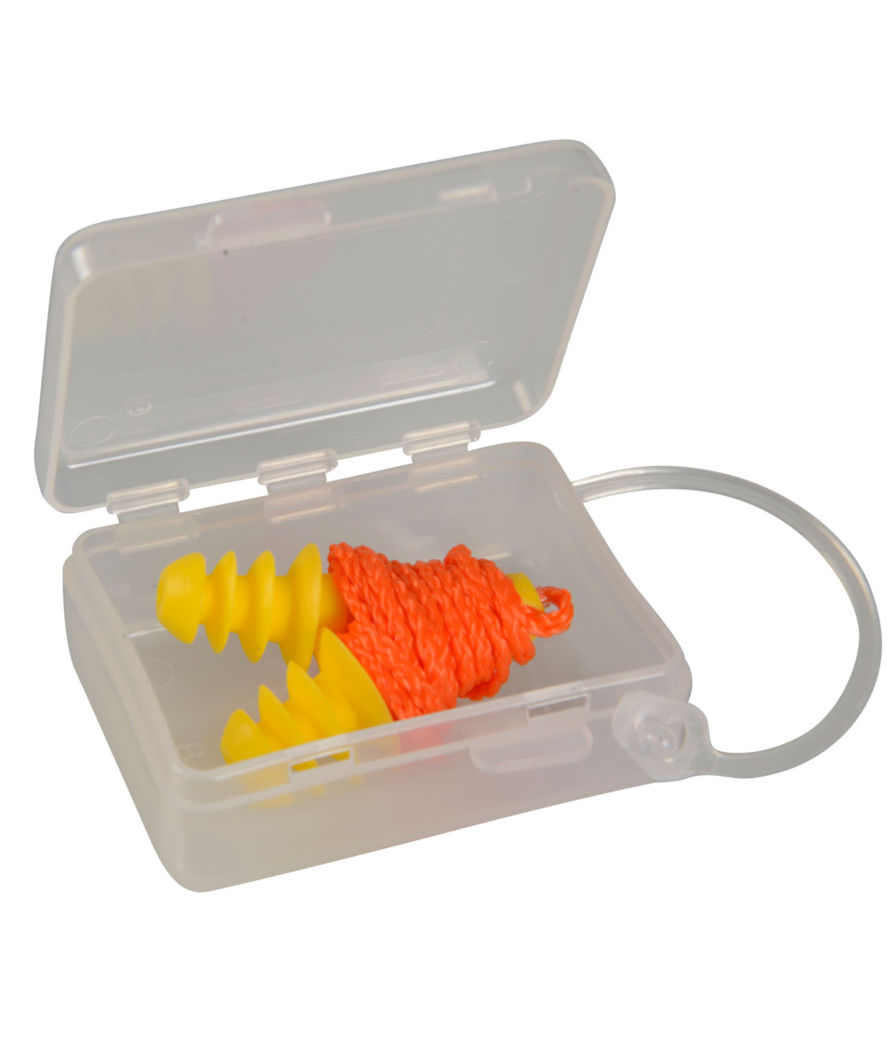OX-ON Comfort &aring;teranv&auml;ndbara &ouml;ronproppar med sladd, Gul/Orange