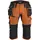 Blåkläder Striker håndværkerknickers, Rust/sort, Rust/sort, swatch