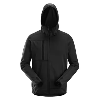 Snickers AllroundWork fleece hoodie 8058, Black