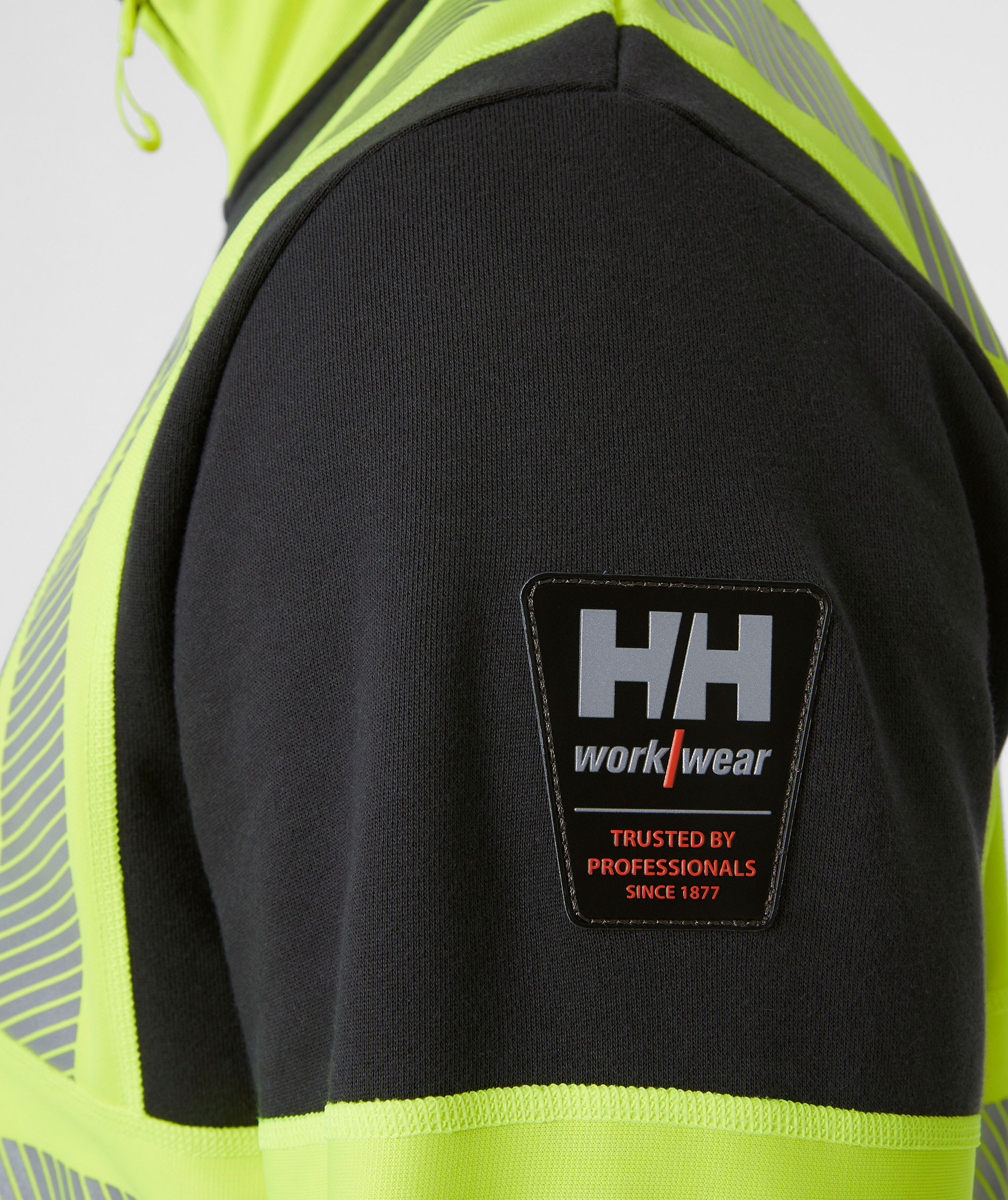 Helly Hansen ICU Cardigan, Ebony/Hi-Vis Gelb, large image number 4
