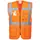 Portwest Berlin Executive väst, Varsel Orange, Varsel Orange, swatch