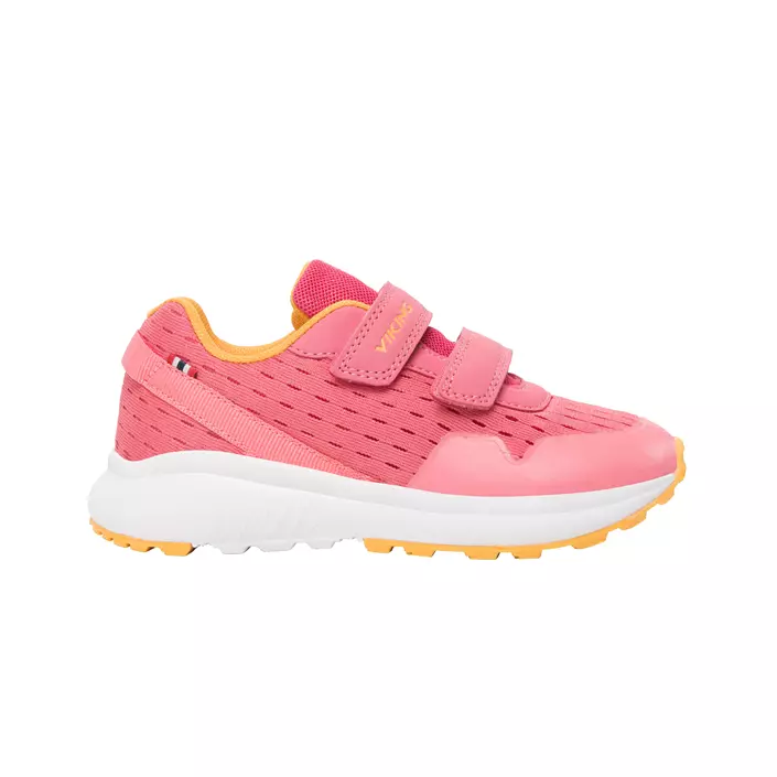 Viking Aery Breeze 2V sneakers til barn, Pink/Yellow, large image number 0