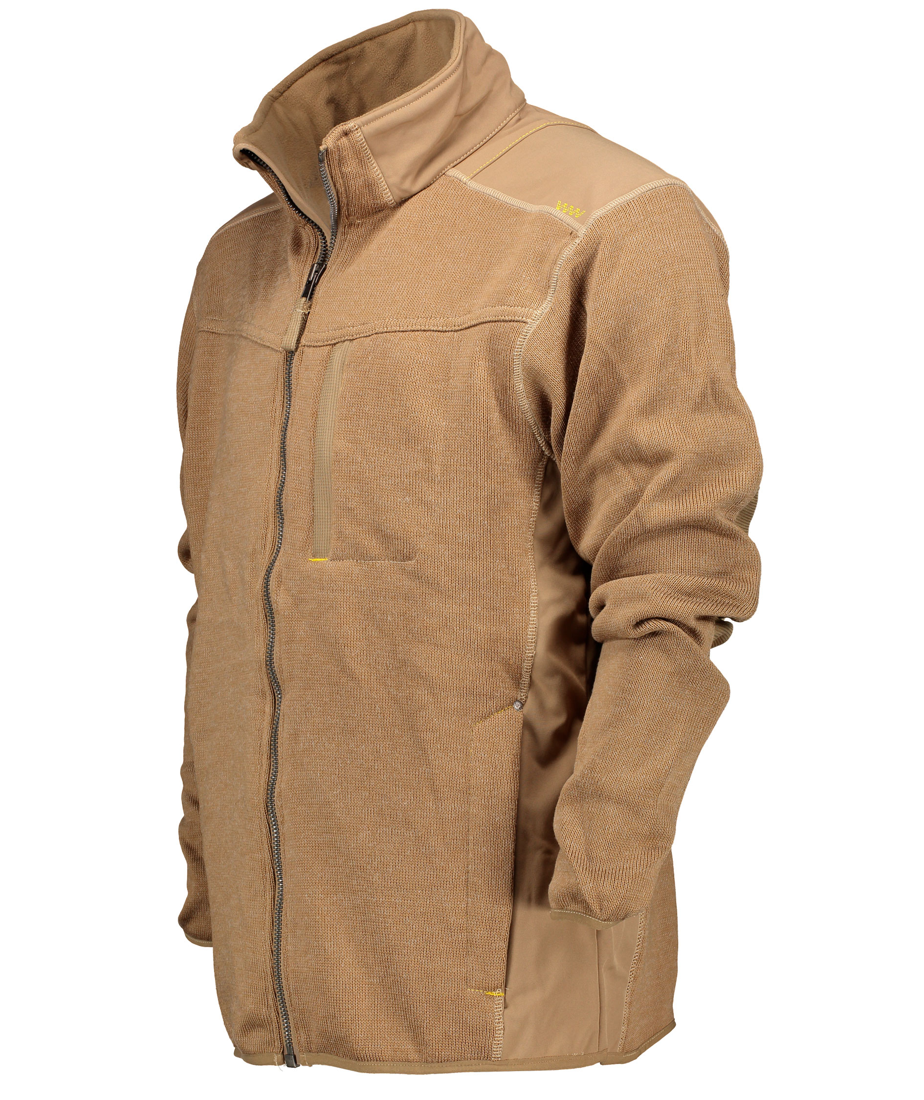 Workzone Tech Zone knitted jacket, Brown/wood, large image number 2