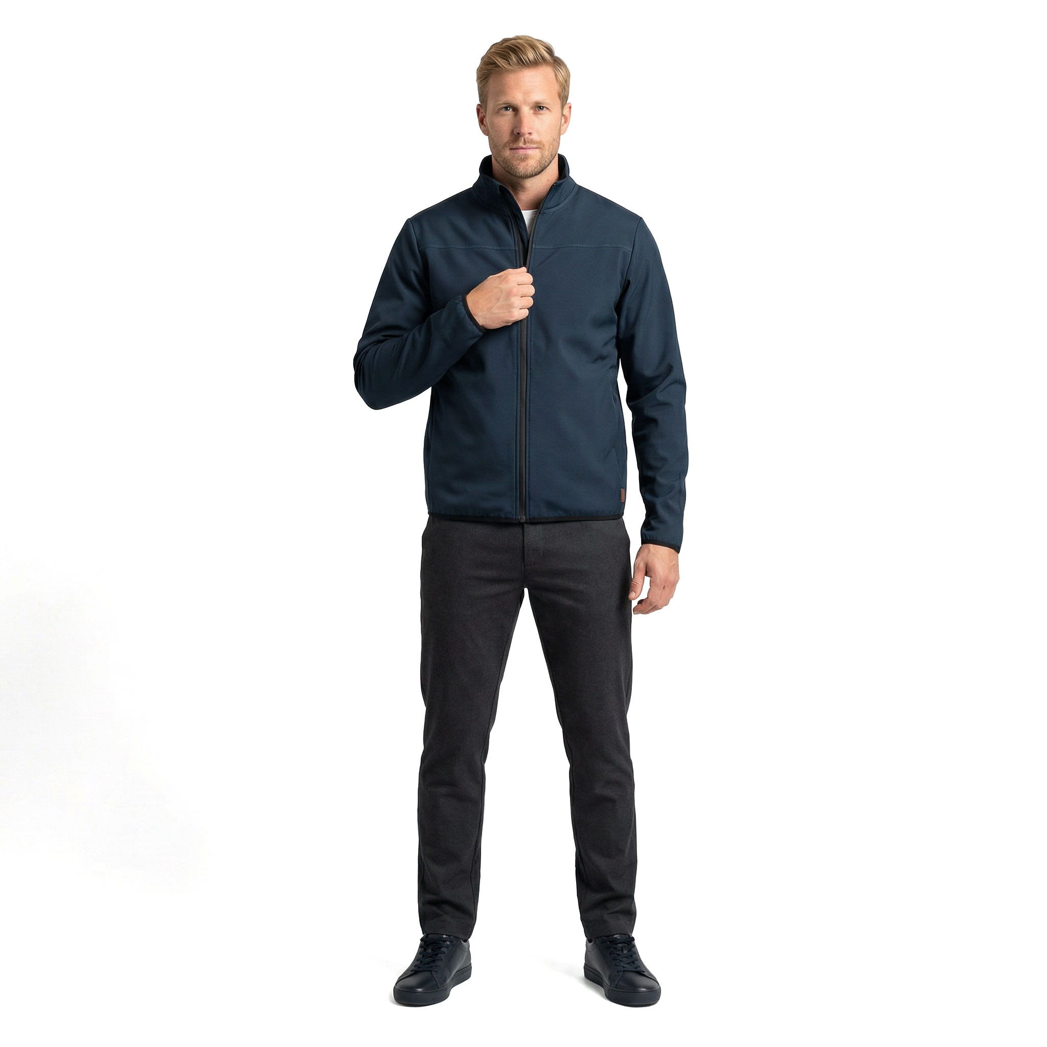 Westborn cardigan, Midnight Blue, large image number 2