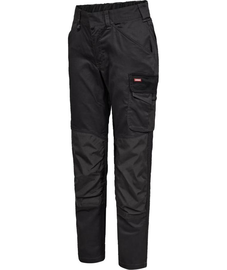 Engel Galaxy women's work trousers, Antracit Grey/Black, large image number 2