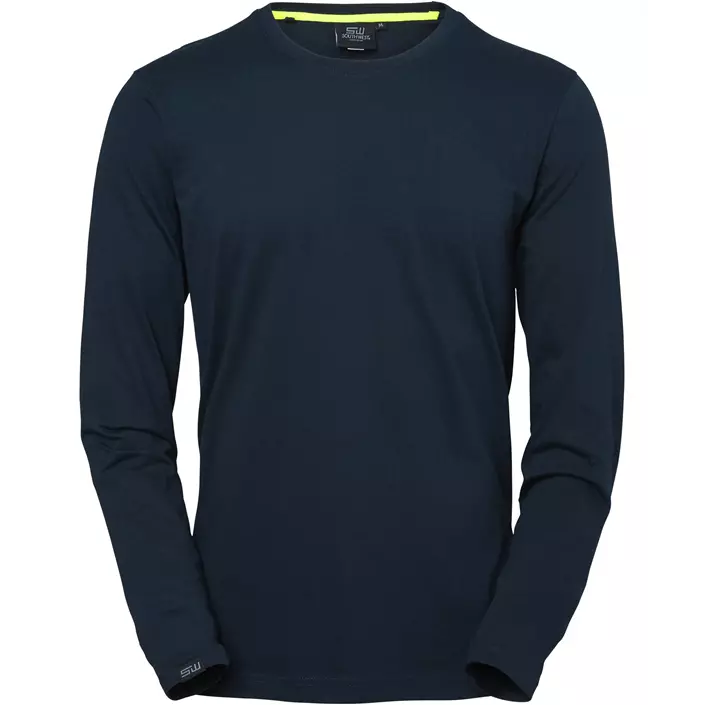 South West Vermont long-sleeved t-shirt, Navy, large image number 0