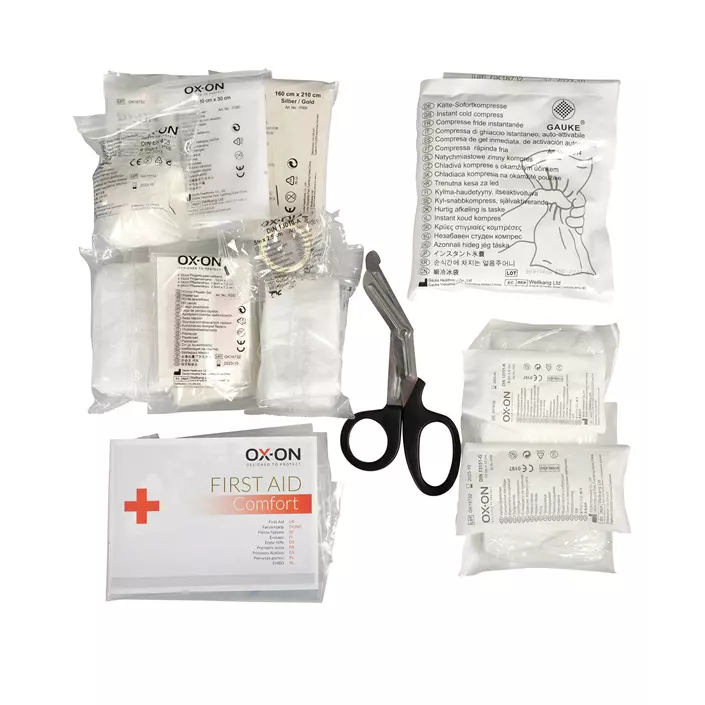 OX-ON Erste-Hilfe-Sortiment, Weiß, Weiß, large image number 0