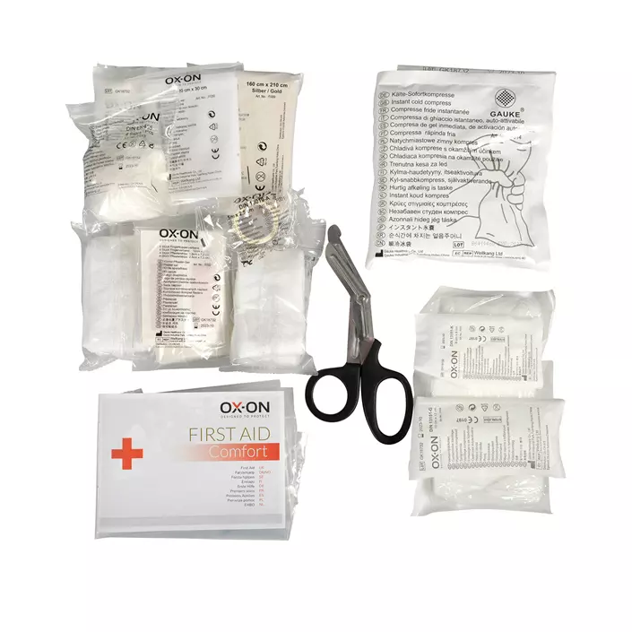 OX-ON Erste-Hilfe-Sortiment, Weiß, Weiß, large image number 0