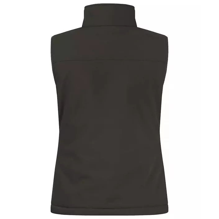 Clique lined women's softshell vest, Dark Grey, large image number 1