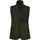 South West Saga women's fleece vest, Dark olive , Dark olive , swatch