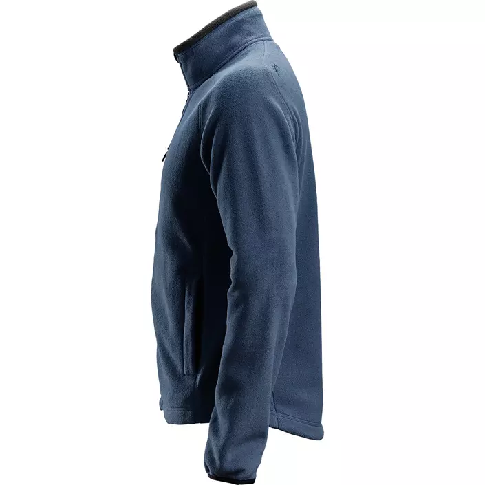 Snickers AllroundWork fleece jacket 8022, Marine Blue/Black, large image number 2