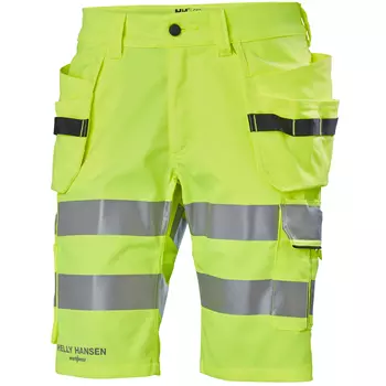 Helly Hansen Alna 2.0 craftsman shorts, Hi-vis yellow/charcoal
