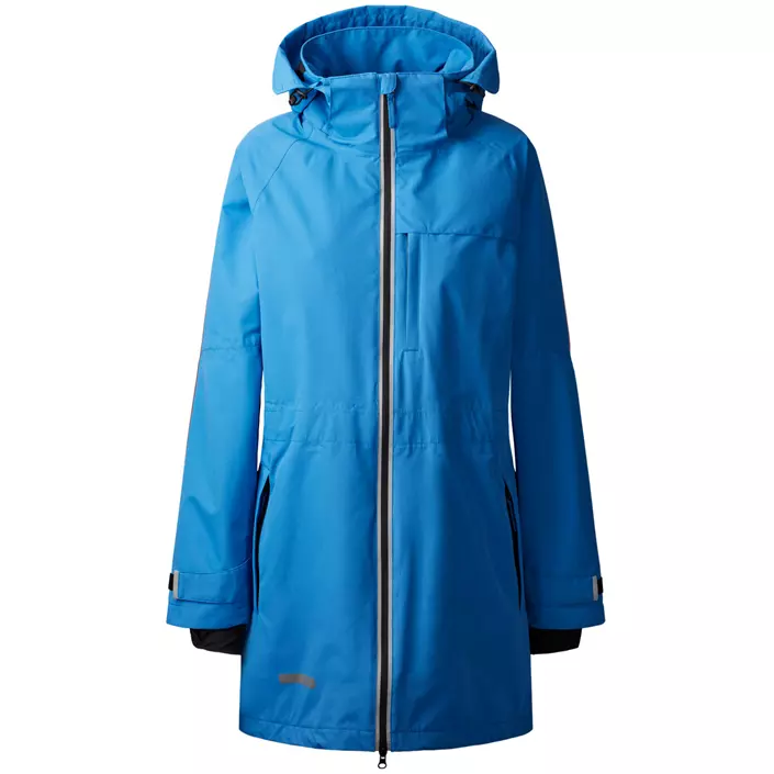 Xplor Mono Zip-in women's parka shell jacket, Azure, large image number 0