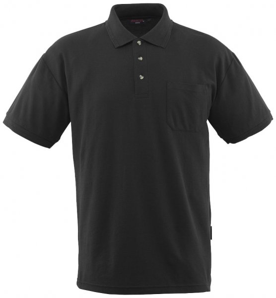 Mascot Crossover Borneo Polo T-shirt, Black