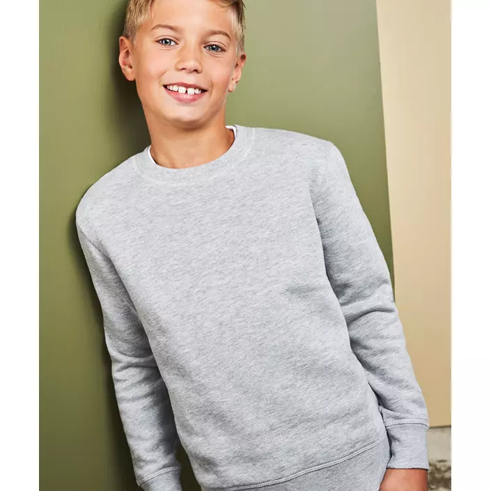 ID Core sweatshirt for kids, Grey Melange, large image number 2