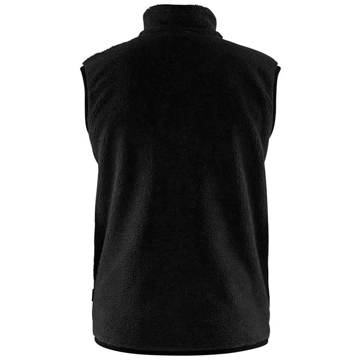 Blåkläder fibre pile vest, Black, large image number 1